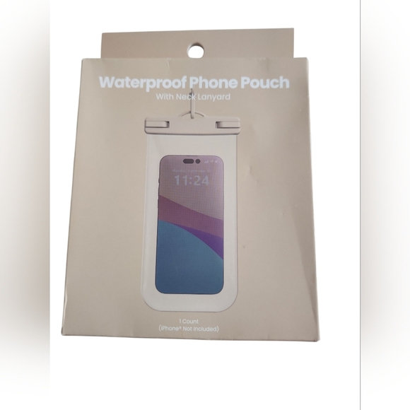 Other - Waterproof Phone Pouch with Neck Lanyard